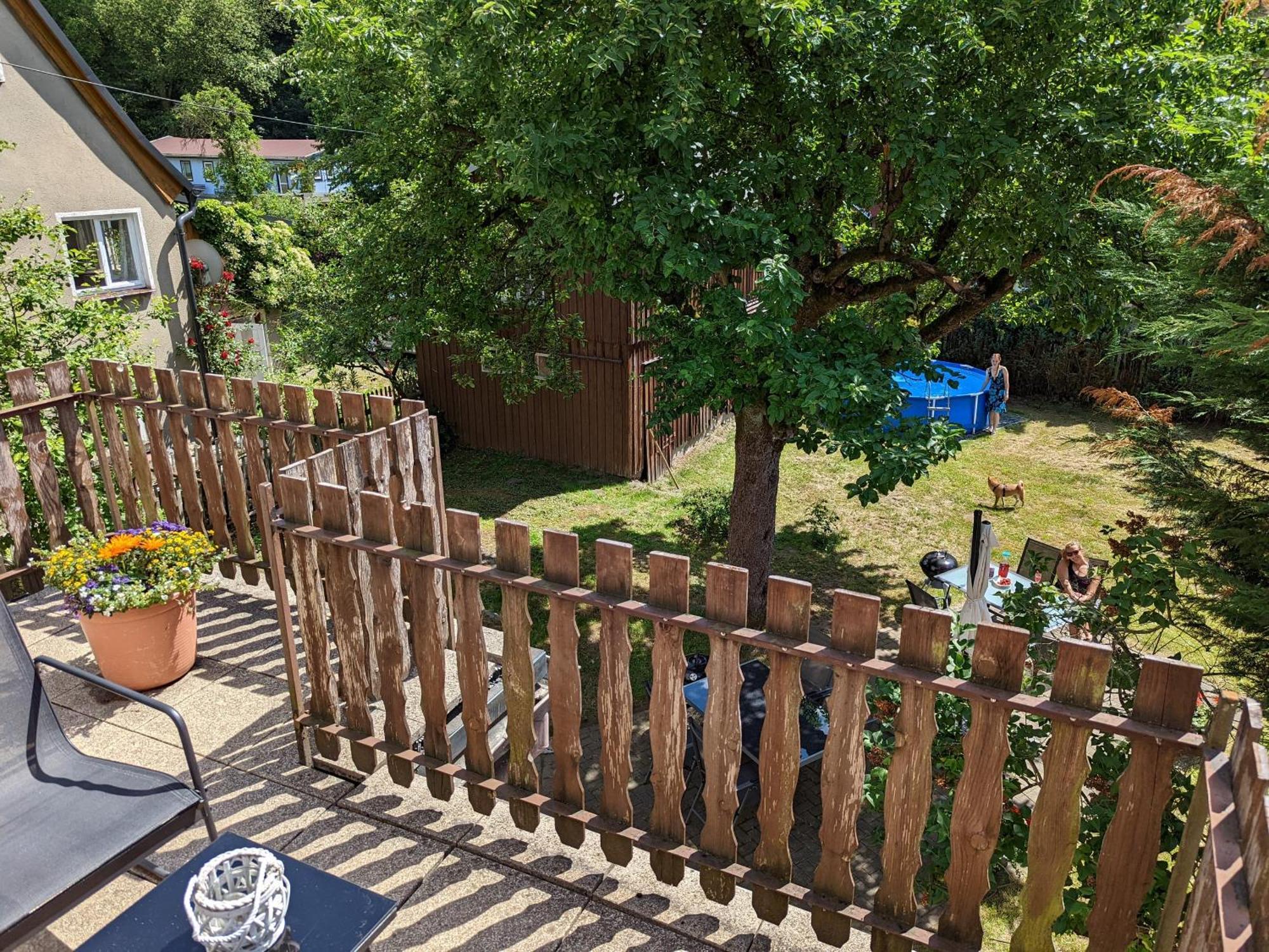 H1 - Urlaubsmagie - Pool & Terrasse Zum Entspannen Sebnitz Luaran gambar